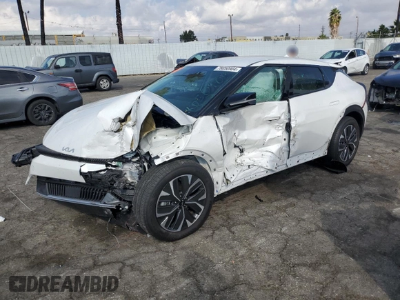2024 Kia EV6 Light Long Range with VIN KNDC3DLC5R5184062, listed as a Copart auction lot 78050904 with 0 mi miles and Salvage Title. Bid and sale history available at carsss.com. Image 1.