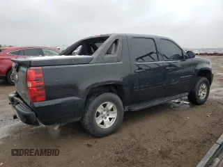 2007 Chevrolet Avalanche LTZ with VIN 3GNFK12377G133496, listed as a Copart auction lot 53552685 with 182,746 mi miles and Salvage Title. Bid and sale history available at DreamBid. Image 3.