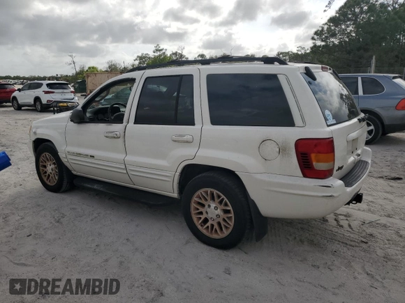 2002 Jeep Grand Cherokee Limited with VIN 1J4GX58S72C139972, listed as a Copart auction lot 47767395 with 163,395 mi miles and Salvage Title. Bid and sale history available at DreamBid. Image 2.