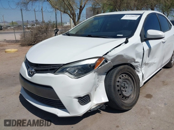 2016 Toyota Corolla L with VIN 2T1BURHE5GC612194, listed as a IAAI auction lot 42534059 with 96,588 mi miles and . Bid and sale history available at DreamBid. Image 6.