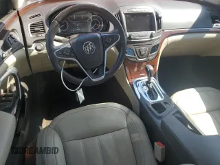 2014 Buick Regal Premium I with VIN 2G4GN5EX2E9202527, listed as a Copart auction lot 52016375 with 74,987 mi miles and Salvage title. Bid and sale history available at DreamBid. Image 8.