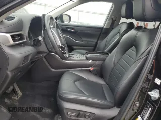 2022 Toyota Highlander XLE with VIN 5TDGZRBH6NS175420, listed as a Copart auction lot 57328585 with 47,962 mi miles and Salvage title. Bid and sale history available at DreamBid. Image 7.