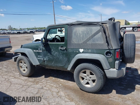 2009 Jeep Wrangler X with VIN 1J4FA24169L711018, listed as a IAAI auction lot 42178480 with 195,611 mi miles and . Bid and sale history available at DreamBid. Image 14.