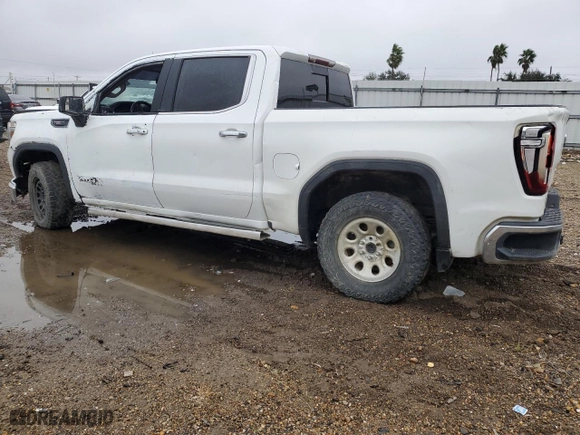 2021 GMC Sierra 1500 SLT with VIN 3GTU9DED2MG127442, listed as a Copart auction lot 87460484 with 73,982 mi miles and Clean Title. Bid and sale history available at carsss.com. Image 2.