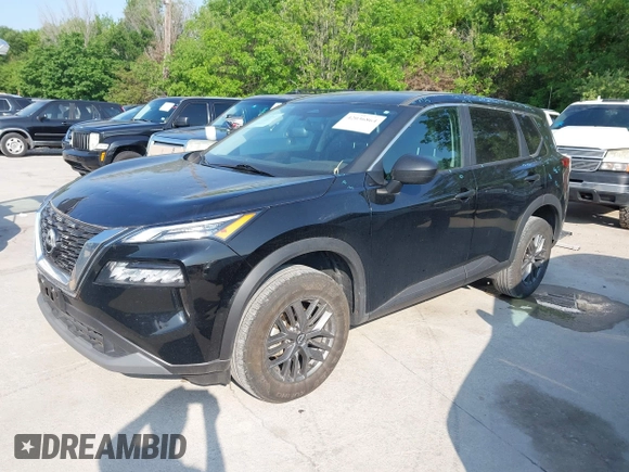 2023 Nissan Rogue S with VIN 5N1BT3AAXPC857990, listed as a IAAI auction lot 42036864 with 31,440 mi miles. Bid and sale history available at carsss.com. Image 2.