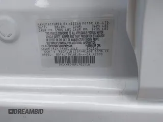 2024 Nissan Versa SV z VIN 3N1CN8EV0RL901518, wystawiony jako IAAI lot #41935491 z przebiegiem 15 873 mil mil oraz . Historia ofert i sprzedaży dostępna na DreamBid. Obrazek 9.
