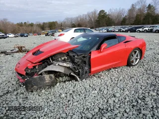 2015 Chevrolet Corvette 1LT with VIN 1G1YB2D79F5123381, listed as a Copart auction lot 70728702 with 81,319 mi miles. Bid and sale history available at carsss.com. Image 1.