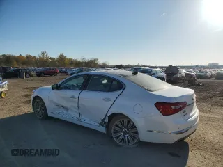 2014 Kia Cadenza Limited with VIN KNALN4D73E5166548, listed as a Copart auction lot 77431574 with 96,322 mi miles and Salvage Title. Bid and sale history available at carsss.com. Image 2.