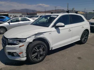 2020 Audi Q5 Premium with VIN WA1G2AFYXL2049169, listed as a Copart auction lot 70630444 with 78,968 mi miles and Salvage Title. Bid and sale history available at carsss.com. Image 1.