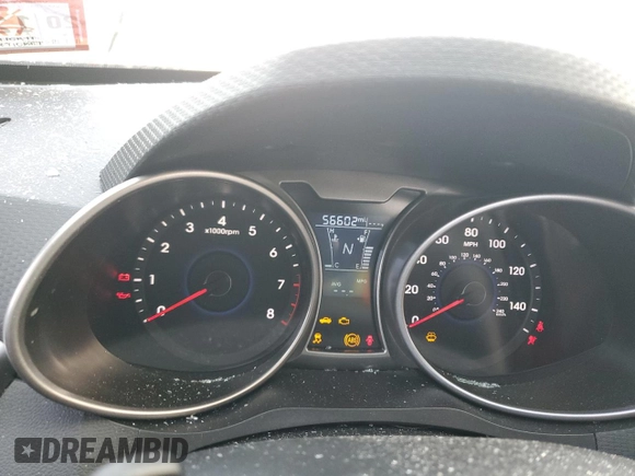 2017 Hyundai Veloster Value Edition with VIN KMHTC6AD5HU322111, listed as a Copart auction lot 51041695 with 56,602 mi miles and Salvage Title. Bid and sale history available at carsss.com. Image 9.