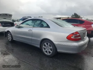 2004 Mercedes-Benz CLK-Class 3.2L with VIN WDBTJ65J04F096387, listed as a Copart auction lot 49657125 with 170,697 mi miles and Salvage Title. Bid and sale history available at carsss.com. Image 2.