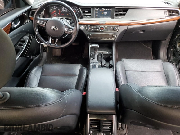 2018 Kia Cadenza Premium with VIN KNALB4J1XJ5127541, listed as a Copart auction lot 70212834 with 75,475 mi miles and Salvage Title. Bid and sale history available at carsss.com. Image 8.