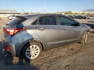 2017 Hyundai Elantra GT with VIN KMHD35LH9HU381399, listed as a Copart auction lot 74624664 with 96,115 mi miles and Salvage Title. Bid and sale history available at carsss.com. Image 3.