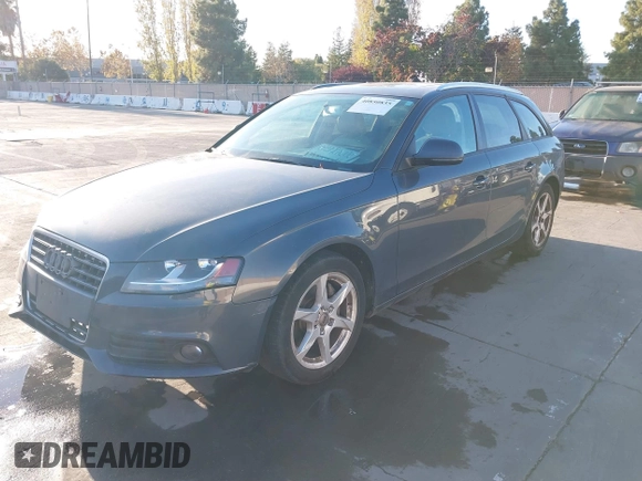 2009 Audi A4 2.0T Prem with VIN WAUVF78K49A177626, listed as a IAAI auction lot 40850835 with 221,536 mi miles. Bid and sale history available at carsss.com. Image 2.