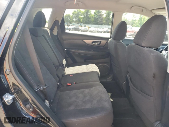 2016 Nissan Rogue SV with VIN KNMAT2MV6GP649753, listed as a Copart auction lot 60516504 with 98,381 mi miles and Salvage Title. Bid and sale history available at carsss.com. Image 11.