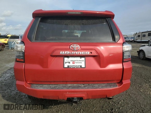 2016 Toyota 4Runner Limited with VIN JTEBU5JR4G5290341, listed as a Copart auction lot 45955235 with 117,979 mi miles and Salvage Title. Bid and sale history available at DreamBid. Image 6.