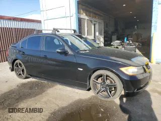 2006 BMW 3 Series 325i with VIN WBAVB13506PT13902, listed as a Copart auction lot 52562805 with 129,745 mi miles and Salvage Title. Bid and sale history available at carsss.com. Image 4.