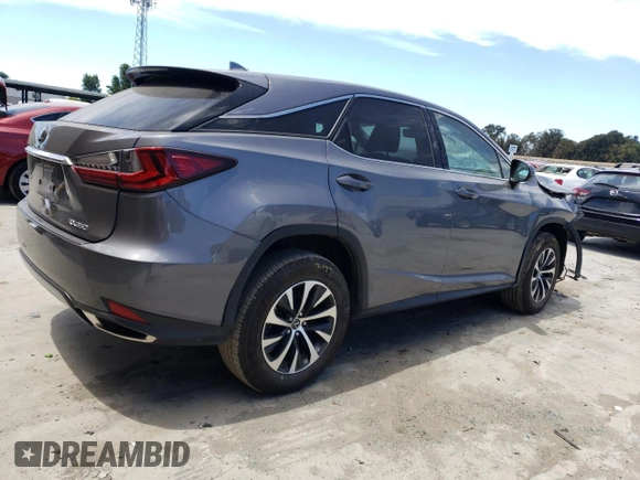 2021 Lexus RX with VIN 2T2AZMDA1MC259446, listed as a Copart auction lot 61208183 with 25,735 mi miles. Bid and sale history available at carsss.com. Image 3.