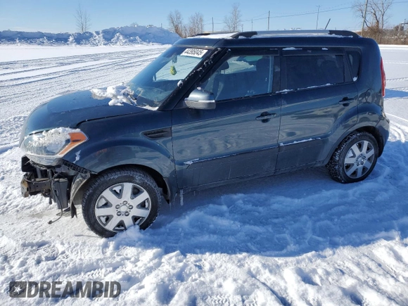 2013 Kia Soul + with VIN KNDJT2A62D7572551, listed as a Copart auction lot 44395045 with 71,026 mi miles and Salvage Title. Bid and sale history available at carsss.com. Image 1.