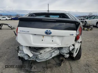 2012 Toyota Prius One with VIN JTDKN3DU3C5498632, listed as a Copart auction lot 47883705 with 127,449 mi miles and Salvage Title. Bid and sale history available at carsss.com. Image 6.