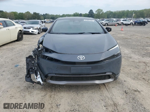 2024 Toyota Prius LE with VIN JTDADABU2R3018008, listed as a Copart auction lot 51085755 with 855 mi miles and Salvage Title. Bid and sale history available at carsss.com. Image 5.