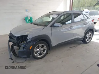 2022 Hyundai Kona SEL with VIN KM8K6CAB9NU920584, listed as a IAAI auction lot 42028170 with Not Provided miles and . Bid and sale history available at DreamBid. Image 17.