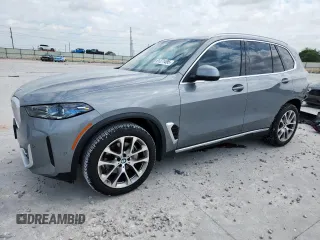 2024 BMW X5 xDrive40i with VIN 5UX23EU09R9T07066, listed as a Copart auction lot 61271495 with 18,042 mi miles and Salvage title. Bid and sale history available at DreamBid. Image 1.