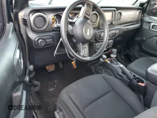 2021 Jeep Wrangler 80th Anniversary with VIN 1C4GJXANXMW638080, listed as a Copart auction lot 86476294 with 37,239 mi miles and Salvage Title. Bid and sale history available at DreamBid. Image 8.