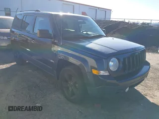 2015 Jeep Patriot Altitude Edition with VIN 1C4NJPBA3FD241716, listed as a IAAI auction lot 41385119 with 148,605 mi miles. Bid and sale history available at carsss.com. Image 1.