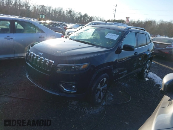 2021 Jeep Cherokee Limited z VIN 1C4PJMDX8MD108052, wystawiony jako IAAI lot #41248255 z przebiegiem 131 929 mil mil oraz . Historia ofert i sprzedaży dostępna na DreamBid. Obrazek 2.