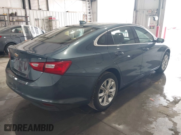 2024 Chevrolet Malibu LT with VIN 1G1ZD5ST0RF218782, listed as a IAAI auction lot 42096080 with 25,375 mi miles and . Bid and sale history available at DreamBid. Image 4.