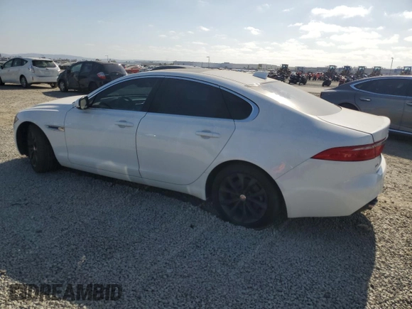 2017 Jaguar XF with VIN SAJBJ4BNXHCY32012, listed as a Copart auction lot 53871255 with 112,204 mi miles and Salvage Title. Bid and sale history available at DreamBid. Image 2.