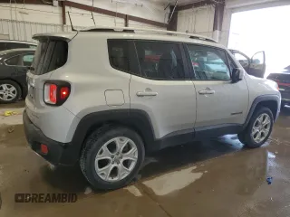 2018 Jeep Renegade Limited with VIN ZACCJBDB5JPH80185, listed as a Copart auction lot 59841045 with 90,798 mi miles and Clean title. Bid and sale history available at DreamBid. Image 3.