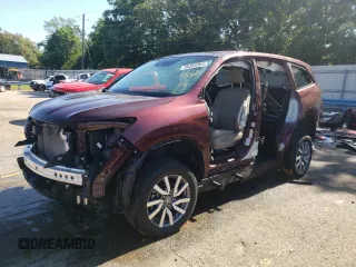 2019 Honda Pilot EX-L z VIN 5FNYF5H53KB024442, wystawiony jako Copart lot #56368305 z przebiegiem 31 534 mil mil oraz Szkoda całkowita • Salvage title. Historia ofert i sprzedaży dostępna na DreamBid. Obrazek 1.
