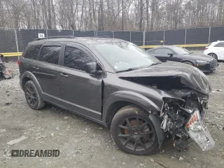 2019 Dodge Journey SE with VIN 3C4PDCBB5KT694449, listed as a Copart auction lot 44247545 with Not Provided miles and Salvage Title. Bid and sale history available at DreamBid. Image 4.