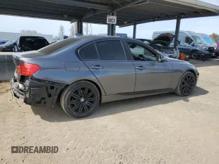 2015 BMW 3 Series 328i with VIN WBA3C1C54FK121402, listed as a Copart auction lot 50267995 with 43,994 mi miles and Salvage Title. Bid and sale history available at carsss.com. Image 3.