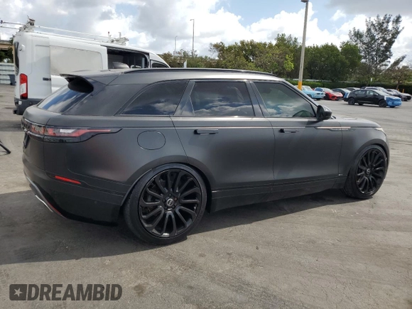 2018 Land Rover Range Rover Velar R-Dynamic SE with VIN SALYL2RV8JA769158, listed as a Copart auction lot 55210825 with 0 mi miles and Clean Title. Bid and sale history available at carsss.com. Image 3.
