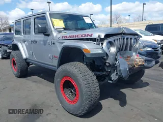2019 Jeep Wrangler Unlimited Rubicon с VIN 1C4HJXFN2KW521216, выставлен на аукционе IAAI как лот 41909721 с пробегом 66 294 миль миль и . История ставок и продаж доступна на DreamBid. Изображение 1.