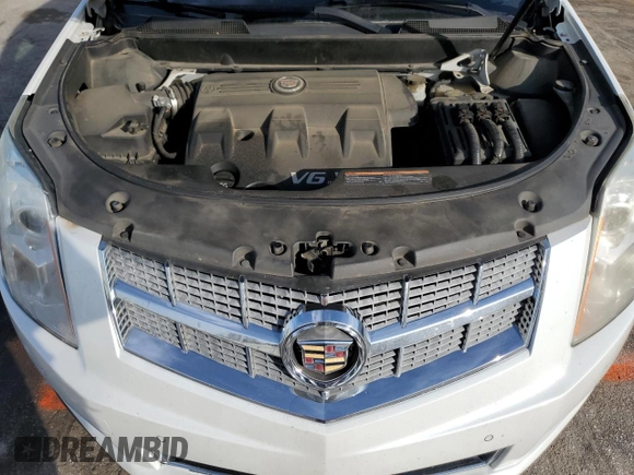 2012 Cadillac SRX Luxury Collection with VIN 3GYFNAE30CS599476, listed as a Copart auction lot 89183145 with 51,157 mi miles and Salvage Title. Bid and sale history available at carsss.com. Image 12.