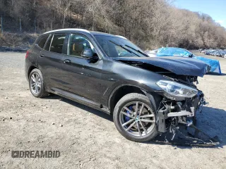 2019 BMW X3 xDrive30i with VIN 5UXTR9C54KLR05467, listed as a Copart auction lot 52189765 with Not Provided miles and Salvage Title. Bid and sale history available at DreamBid. Image 4.