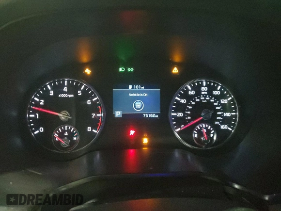 2021 Kia Telluride S with VIN 5XYP64HCXMG192305, listed as a Copart auction lot 88643565 with 75,162 mi miles and Salvage title. Bid and sale history available at DreamBid. Image 9.