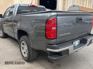 2021 Chevrolet Colorado 2WD Work Truck with VIN 1GCHSBEA1M1157949, listed as a Copart auction lot 50082615 with 218,877 mi miles and Clean Title. Bid and sale history available at carsss.com. Image 3.