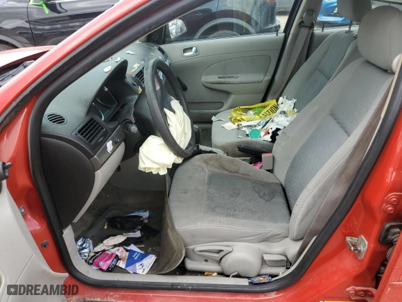 2008 Chevrolet Cobalt LS with VIN 1G1AK58F987292196, listed as a Copart auction lot 46714774 with 0 mi miles and Salvage Title. Bid and sale history available at carsss.com. Image 7.
