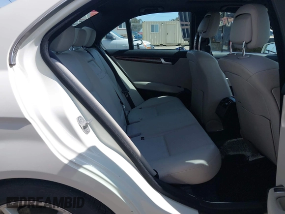 2012 Mercedes-Benz C-Class C 250 Sport with VIN WDDGF4HB4CA629310, listed as a IAAI auction lot 41760959 with 105,288 mi miles. Bid and sale history available at carsss.com. Image 8.
