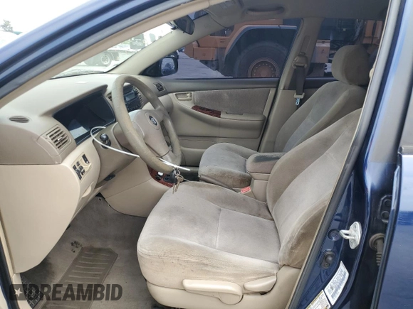2005 Toyota Corolla CE with VIN 1NXBR30E45Z425048, listed as a Copart auction lot 55142805 with 178,756 mi miles and Salvage Title. Bid and sale history available at DreamBid. Image 7.
