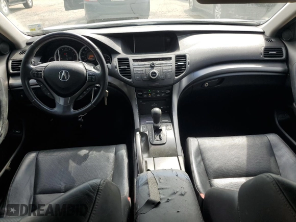2013 Acura TSX Technology with VIN JH4CU2F60DC014153, listed as a Copart auction lot 62101505 with 129,712 mi miles and Salvage title. Bid and sale history available at DreamBid. Image 8.