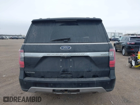 2018 Ford Expedition Max Limited with VIN 1FMJK1KT6JEA17686, listed as a IAAI auction lot 41534192 with 117,179 mi miles and . Bid and sale history available at DreamBid. Image 16.