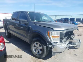 2021 Ford F-150 XL with VIN 1FTEW1EP9MKE39501, listed as a IAAI auction lot 42270609 with 82,888 mi miles and . Bid and sale history available at DreamBid. Image 1.