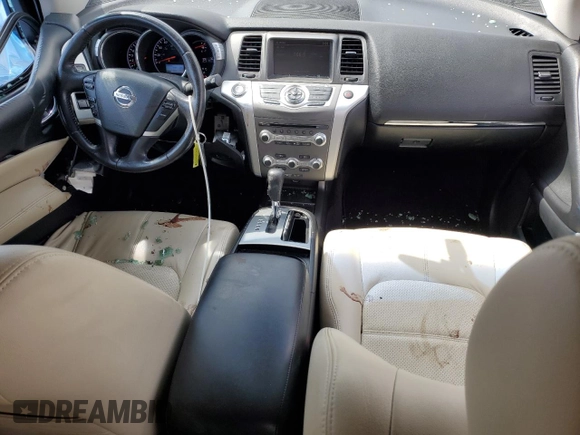 2011 Nissan Murano SV z VIN JN8AZ1MU7BW064120, wystawiony jako Copart lot #54345205 z przebiegiem 76 626 mil mil oraz Szkoda całkowita • Salvage title. Historia ofert i sprzedaży dostępna na DreamBid. Obrazek 8.