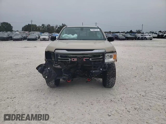 2022 GMC Canyon 4WD AT4 w/Cloth with VIN 1GTG6FEN2N1152450, listed as a Copart auction lot 71247114 with 34,007 mi miles and Salvage Title. Bid and sale history available at carsss.com. Image 10.